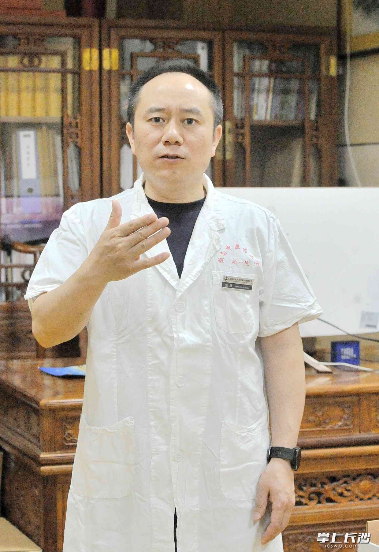 全國(guó)人大代表張滌。長(zhǎng)沙晚報(bào)全媒體記者賀文兵攝。